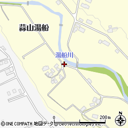 岡山県真庭市蒜山湯船205-1周辺の地図