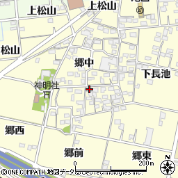 愛知県一宮市蓮池483周辺の地図