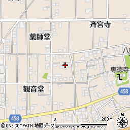 愛知県一宮市大和町苅安賀柳原周辺の地図