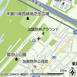 冨田山公園トイレ３周辺の地図
