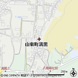 兵庫県朝来市山東町溝黒552周辺の地図