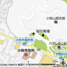 愛知県小牧市堀の内1丁目周辺の地図
