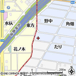愛知県岩倉市石仏町野中周辺の地図