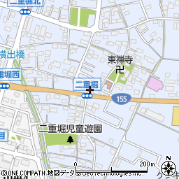 愛知県小牧市二重堀948周辺の地図