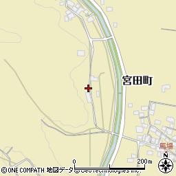 滋賀県彦根市宮田町周辺の地図