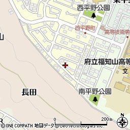 京都府福知山市西平野町101周辺の地図
