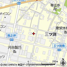 愛知県小牧市三ツ渕1212周辺の地図