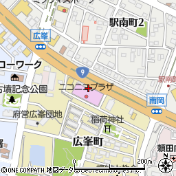 焼肉の牛太 福知山店周辺の地図
