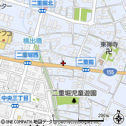 愛知県小牧市二重堀943周辺の地図