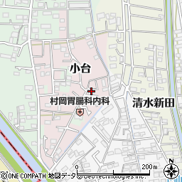 神奈川県小田原市小台24周辺の地図