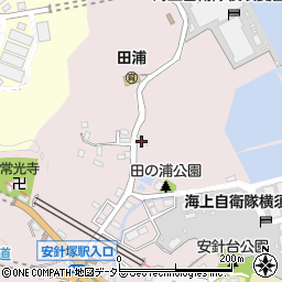 和敬荘周辺の地図