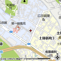 三和部品株式会社　土師営業所周辺の地図