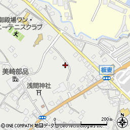 静岡県御殿場市板妻106-3周辺の地図