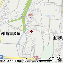 兵庫県朝来市山東町溝黒232周辺の地図