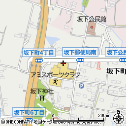 フィッシング遊春日井坂下店周辺の地図