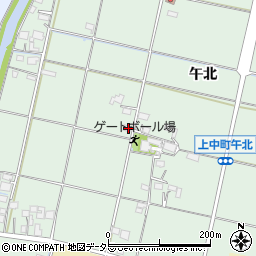 岐阜県羽島市上中町午北241周辺の地図