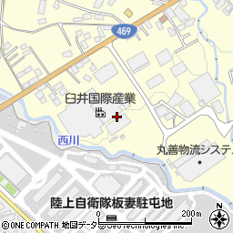 静岡県御殿場市保土沢1168周辺の地図