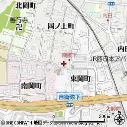 京都府福知山市岡ノ上町132周辺の地図