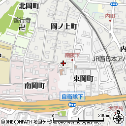 京都府福知山市岡ノ134周辺の地図