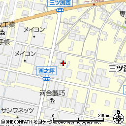 愛知県小牧市三ツ渕1207周辺の地図