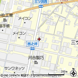 愛知県小牧市三ツ渕1206周辺の地図