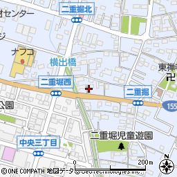 愛知県小牧市二重堀940周辺の地図