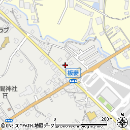 静岡県御殿場市板妻116-12周辺の地図