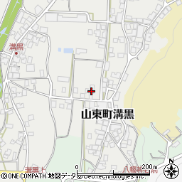 兵庫県朝来市山東町溝黒434周辺の地図