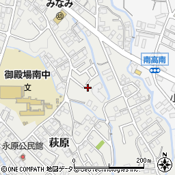 静岡県御殿場市萩原1209周辺の地図