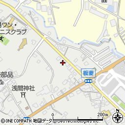 静岡県御殿場市板妻109-6周辺の地図