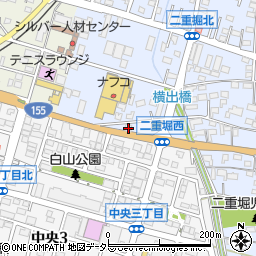 愛知県小牧市二重堀825周辺の地図