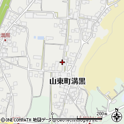 兵庫県朝来市山東町溝黒435周辺の地図