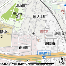 京都府福知山市岡ノ上町50周辺の地図