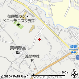 静岡県御殿場市板妻106周辺の地図