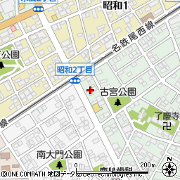 治療院稲垣周辺の地図
