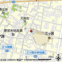 愛知県小牧市三ツ渕476周辺の地図