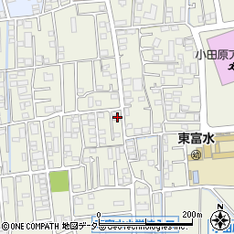 神奈川県小田原市中曽根1周辺の地図