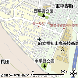 京都府福知山市西平野町76周辺の地図