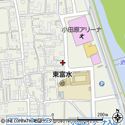 神奈川県小田原市中曽根297周辺の地図