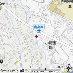 静岡県御殿場市新橋1743周辺の地図