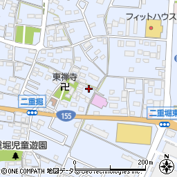 愛知県小牧市二重堀471周辺の地図