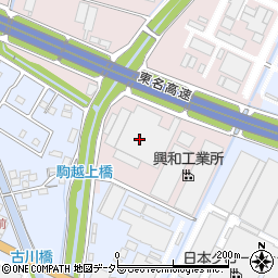 愛知県小牧市東田中1091周辺の地図