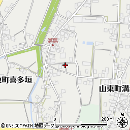兵庫県朝来市山東町溝黒230周辺の地図
