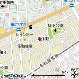 愛知県一宮市昭和2丁目7-28周辺の地図