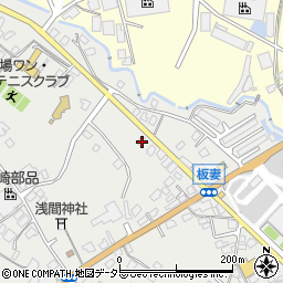 静岡県御殿場市板妻109-8周辺の地図