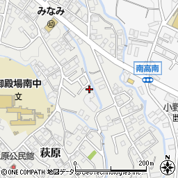 静岡県御殿場市萩原1210-6周辺の地図