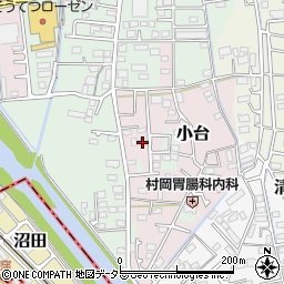 神奈川県小田原市小台42周辺の地図