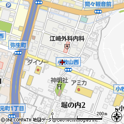 愛知県小牧市曙町47周辺の地図