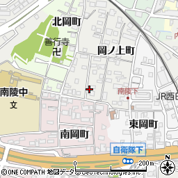 京都府福知山市岡ノ上町77周辺の地図