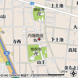 愛知県一宮市浅野前林7周辺の地図